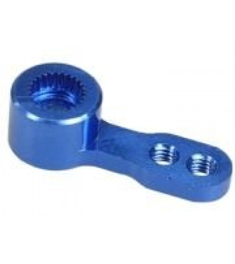 3.0mm Aluminium Single Servo Arm For Ko Propo/Sanwa - Blue