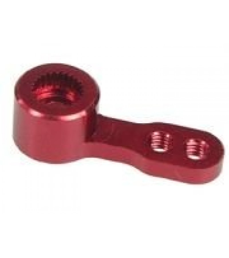 3.0mm Aluminium Single Servo Arm For Futaba - Red