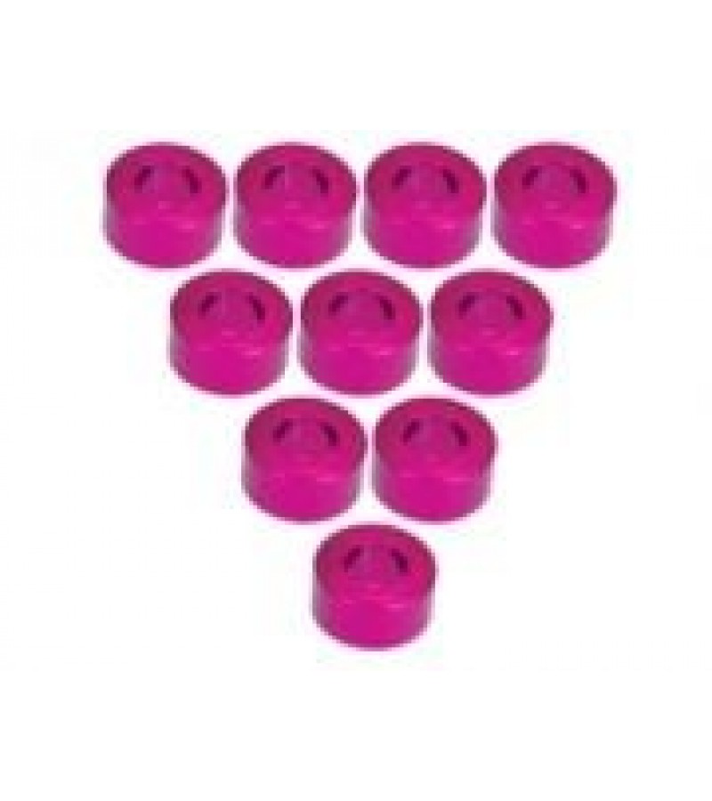 Aluminium M3 Flat Washer 3.0mm (10 Pcs) - Pink