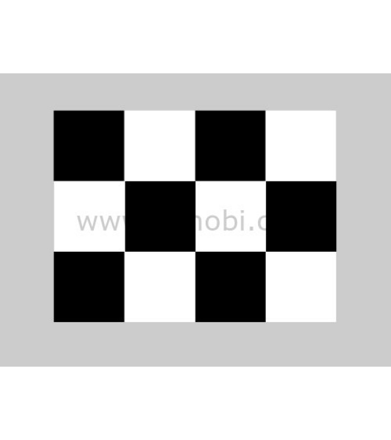 30*30mm Black-white Squares Covering Film -638*1000mm