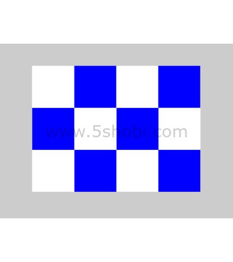 30*30mm Blue-white Squares Covering Film -638*1000mm